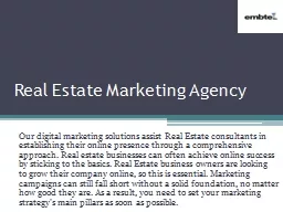 Digital Marketing Experts for Real Estate with Exclusive Marketing Services