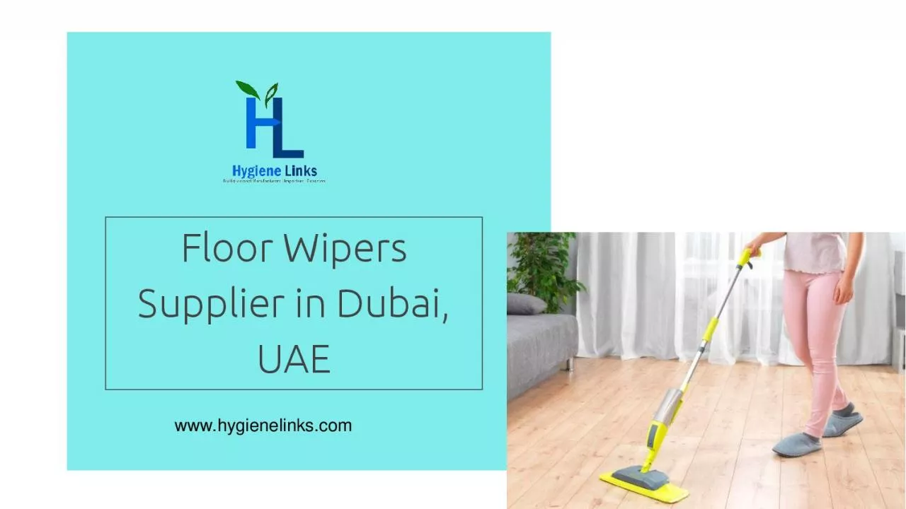 PDF-Floor Wipers Supplier in Dubai, UAE