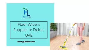 Floor Wipers Supplier in Dubai, UAE