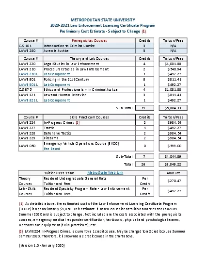 Prerequisites Courses