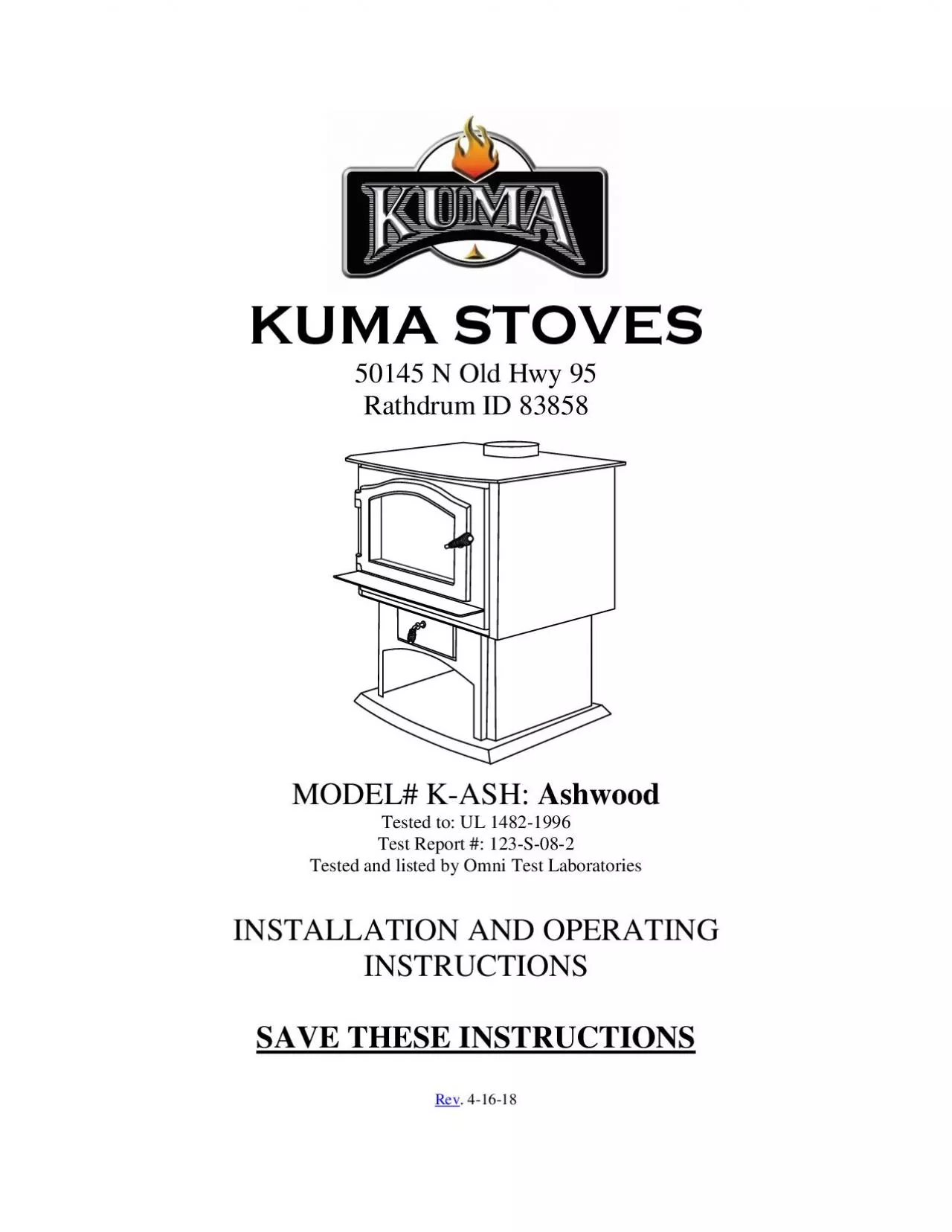 PDF-KUMA STOVES