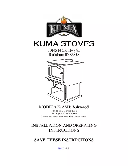 KUMA STOVES