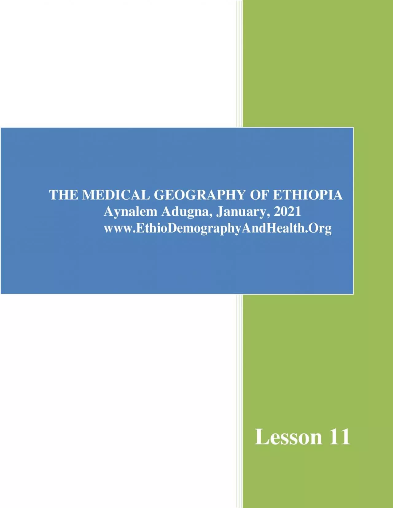 PDF-THE MEDICAL GEOGRAPHY OF