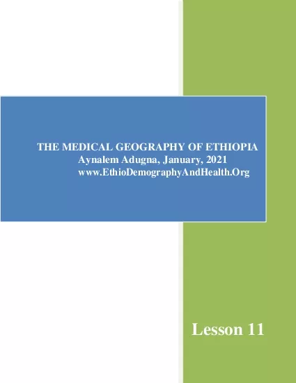 THE MEDICAL GEOGRAPHY OF