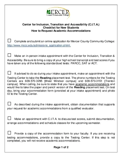 Center for Inclusion Transition and Accessibility CITA