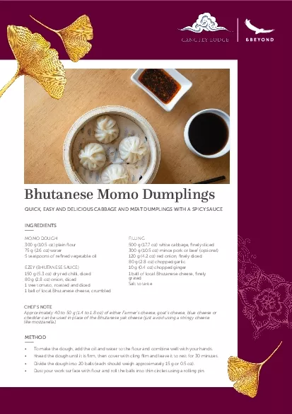 Bhutanese Momo Dumplings