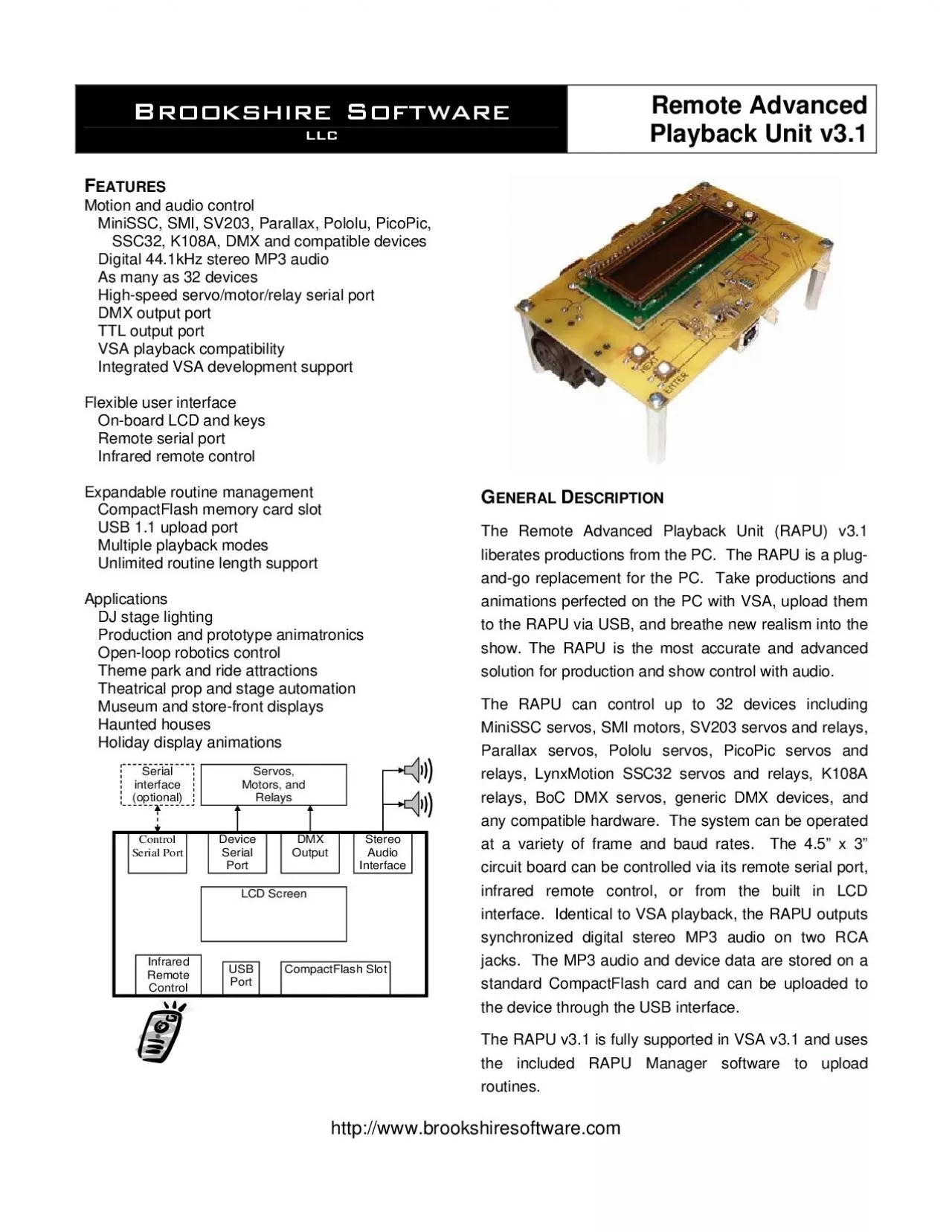 PDF-Brookshire Software