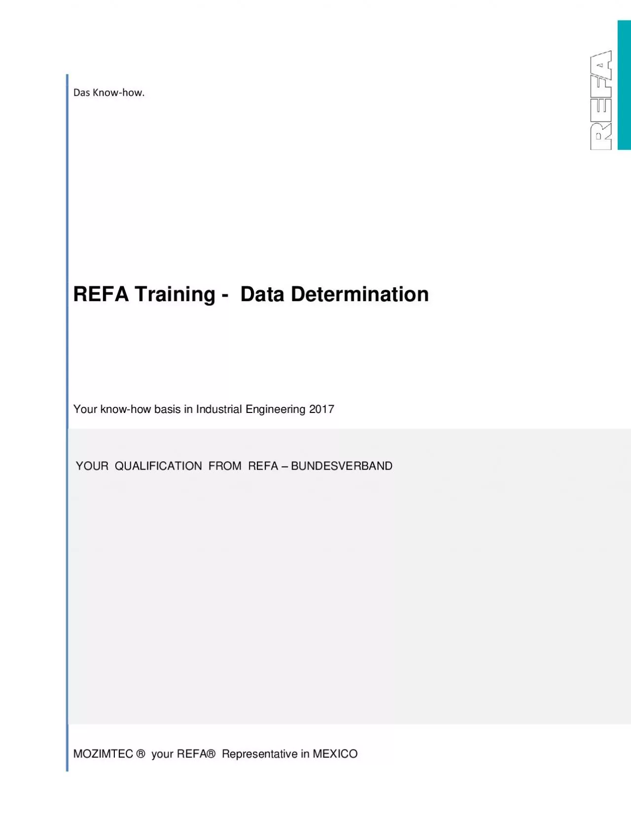 PDF-REFA Train