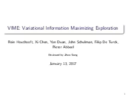 PDF-VIMEVariationalInformationMaximizingExplorationReinHouthooftXiChenYanD