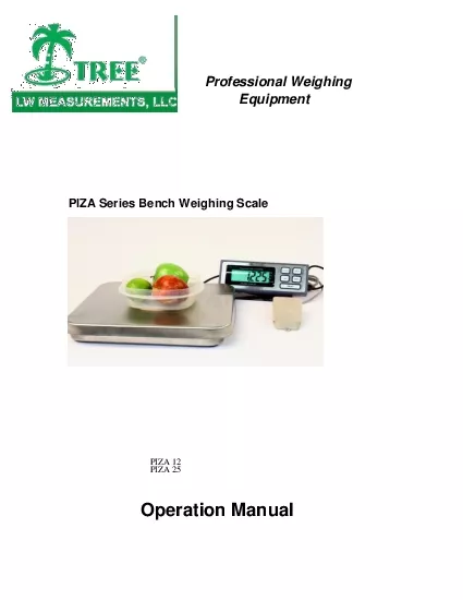 Professional Weighing