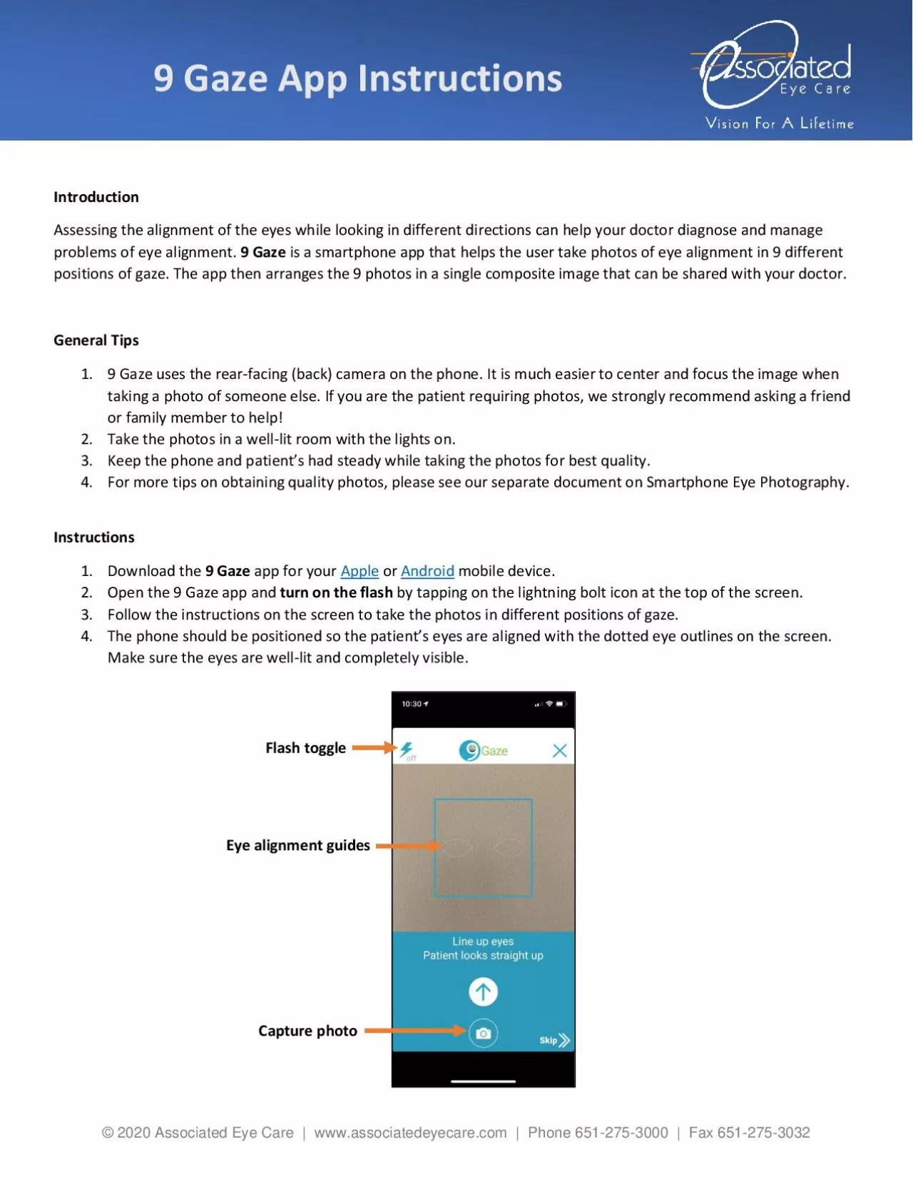 PDF-Associated Eye Care