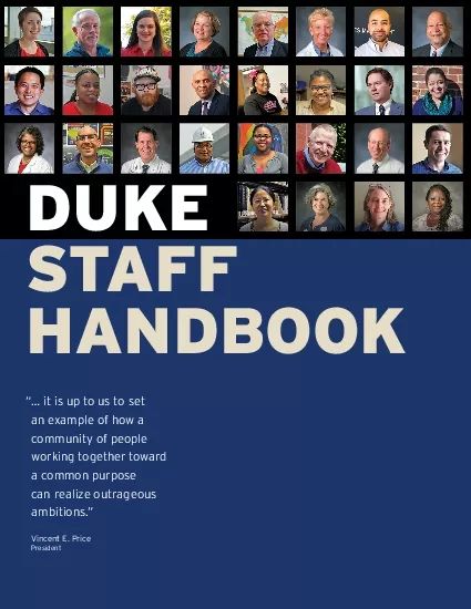 Please refer to the Duke Human Resources Policy Manual  31302928272625