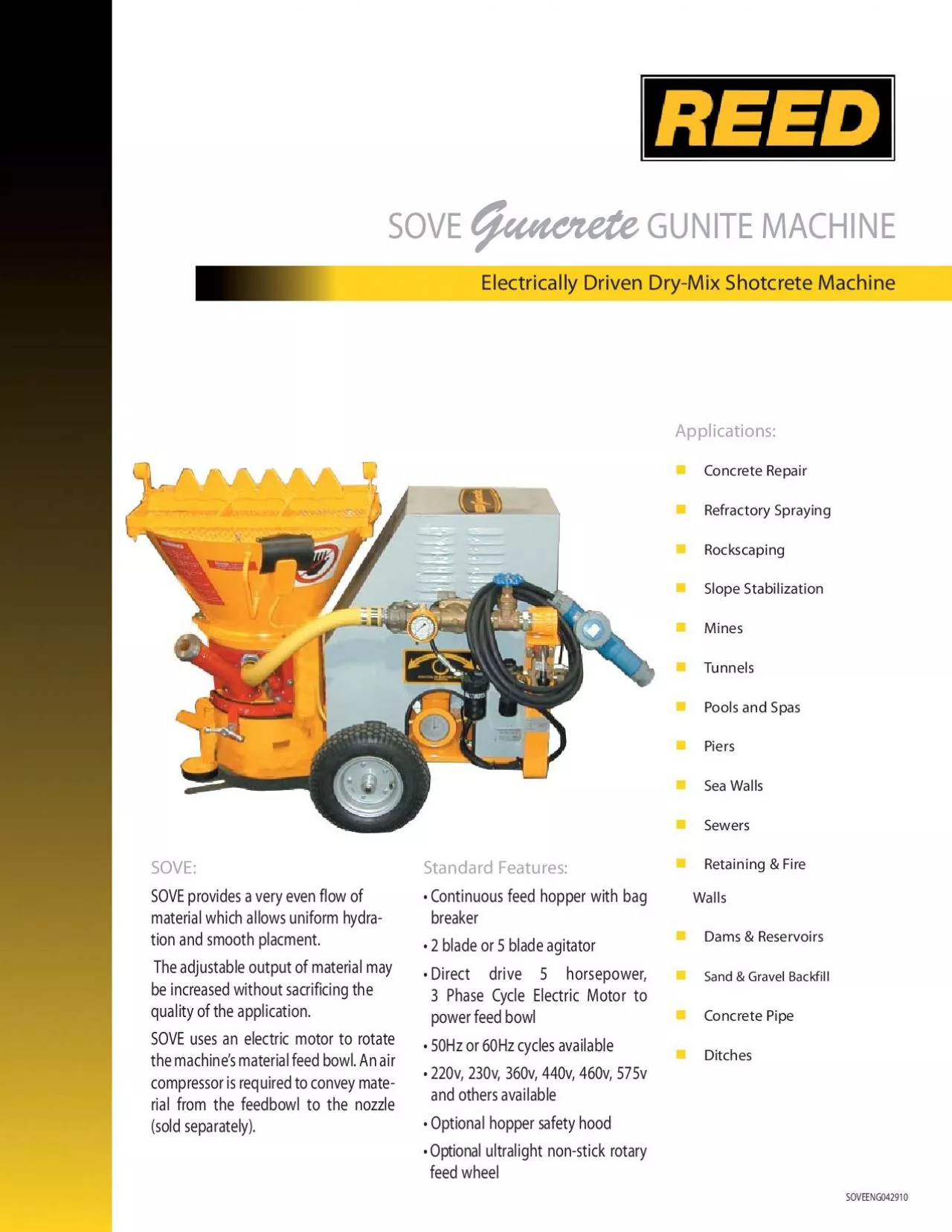 PDF-Electrically Driven DryMix Shotcrete Machine