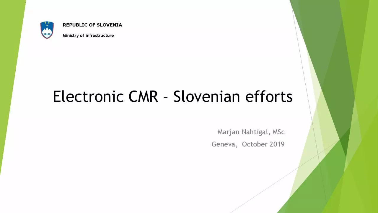 PDF-ElectronicCMR Slovenian efforMarjan Nahtigal MScGenevaOctober2019