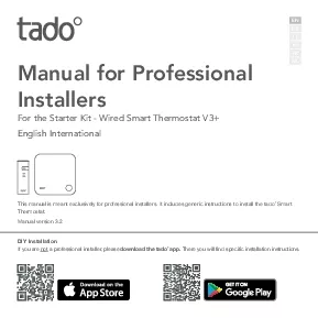 This manual is meant exclusively for professional installers It includ