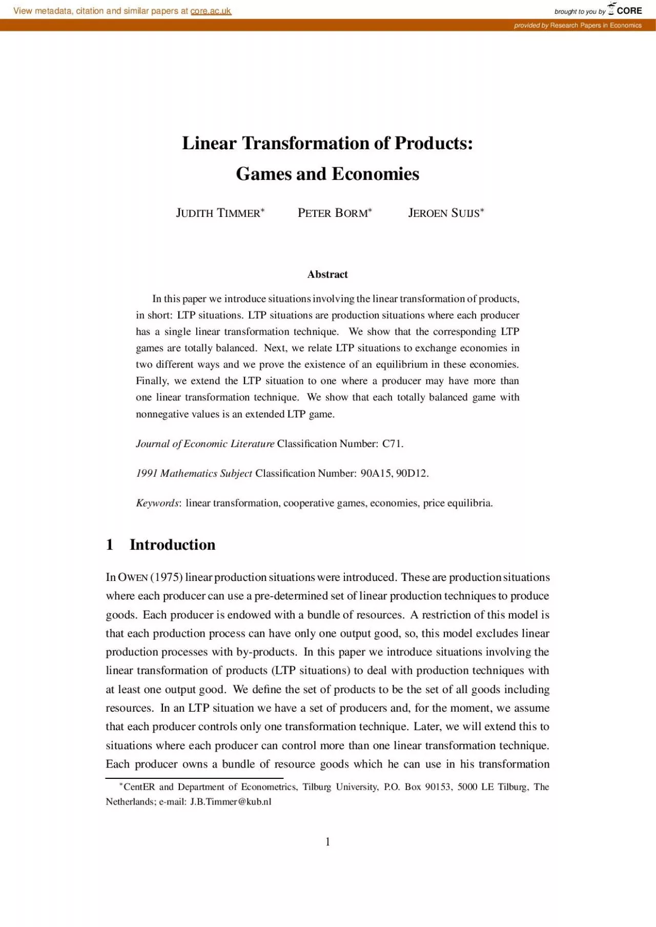 PDF-productionprocessorwhichhecanselldirectlyonthemarketTheoutcomeofthetra