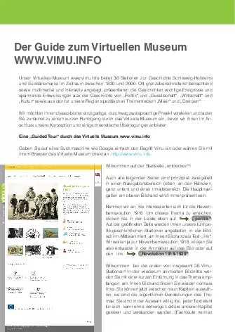 Der Guide zum Virtuellen Museum