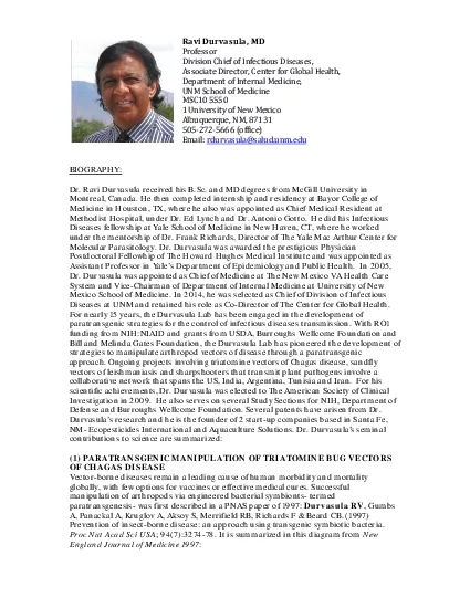 PDF-Ravi Durvasula MDProfessor Division Chief of Infectious DiseasesAssoci