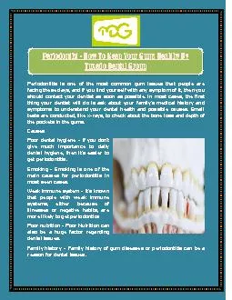 Periodontist - How To Keep Your Gums Healthy By Tuxedo Dental Group