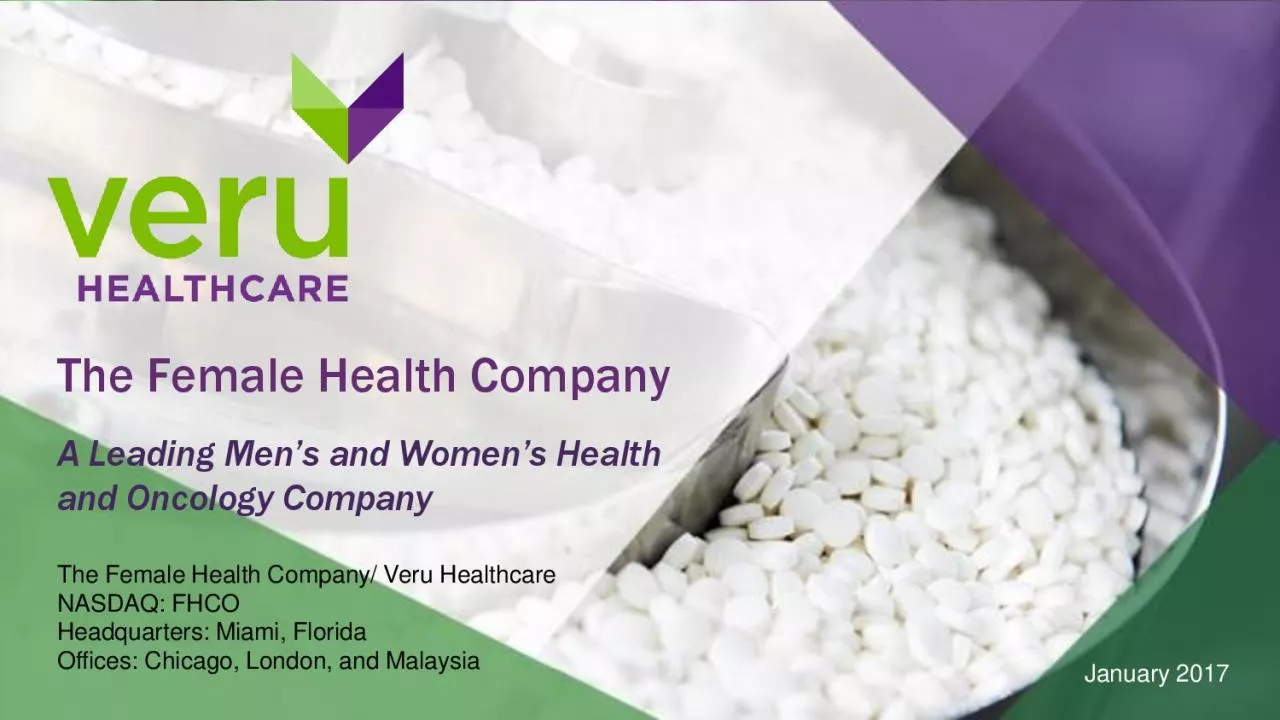 PDF-The Female Health Company