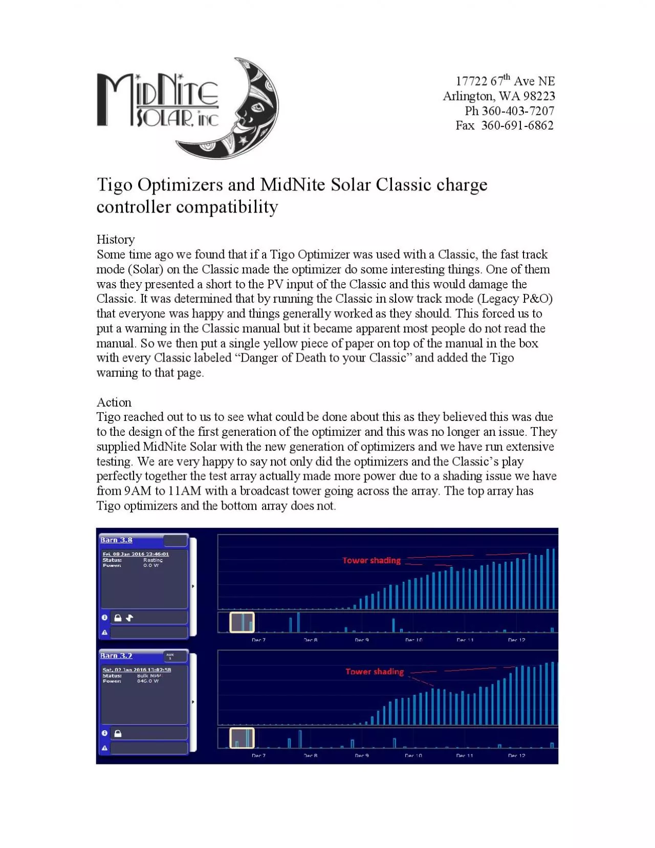 PDF-the newer Tigo Optimizers on our harge ontrollers Below is st provided