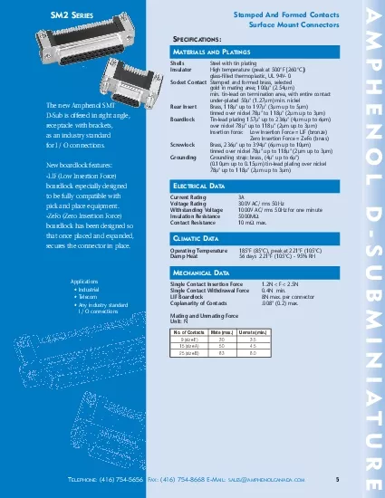 Stamped And Formed Contacts