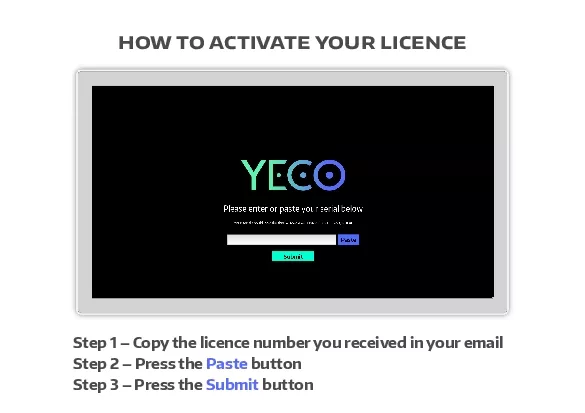 how to activate your licence