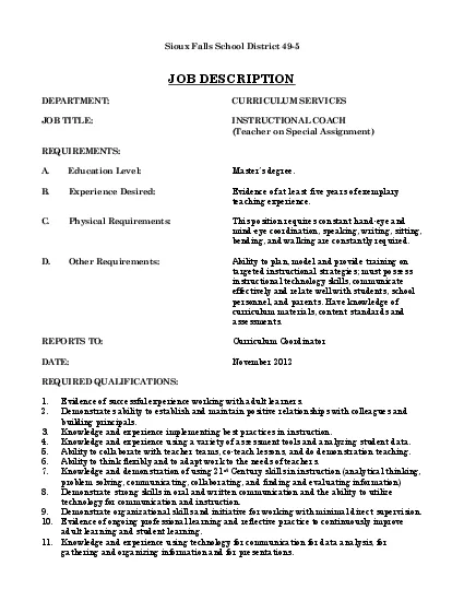 PDF-Education Level Experience Desired Physical Requirements Other Require