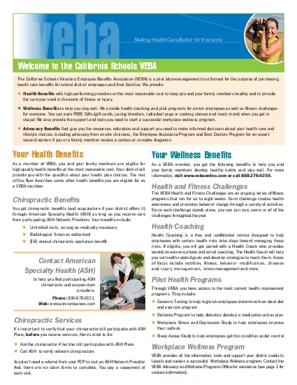 PDF-The California Schools Voluntary Employee Bene31ts Association VEBA is