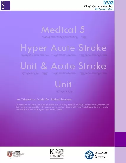 Hyper Acute Stroke