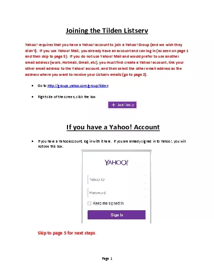 Page1Listserv