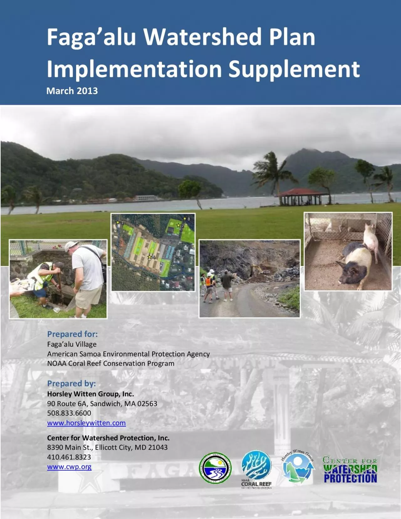 PDF-Fagaalu Watershed mplementation Supplement