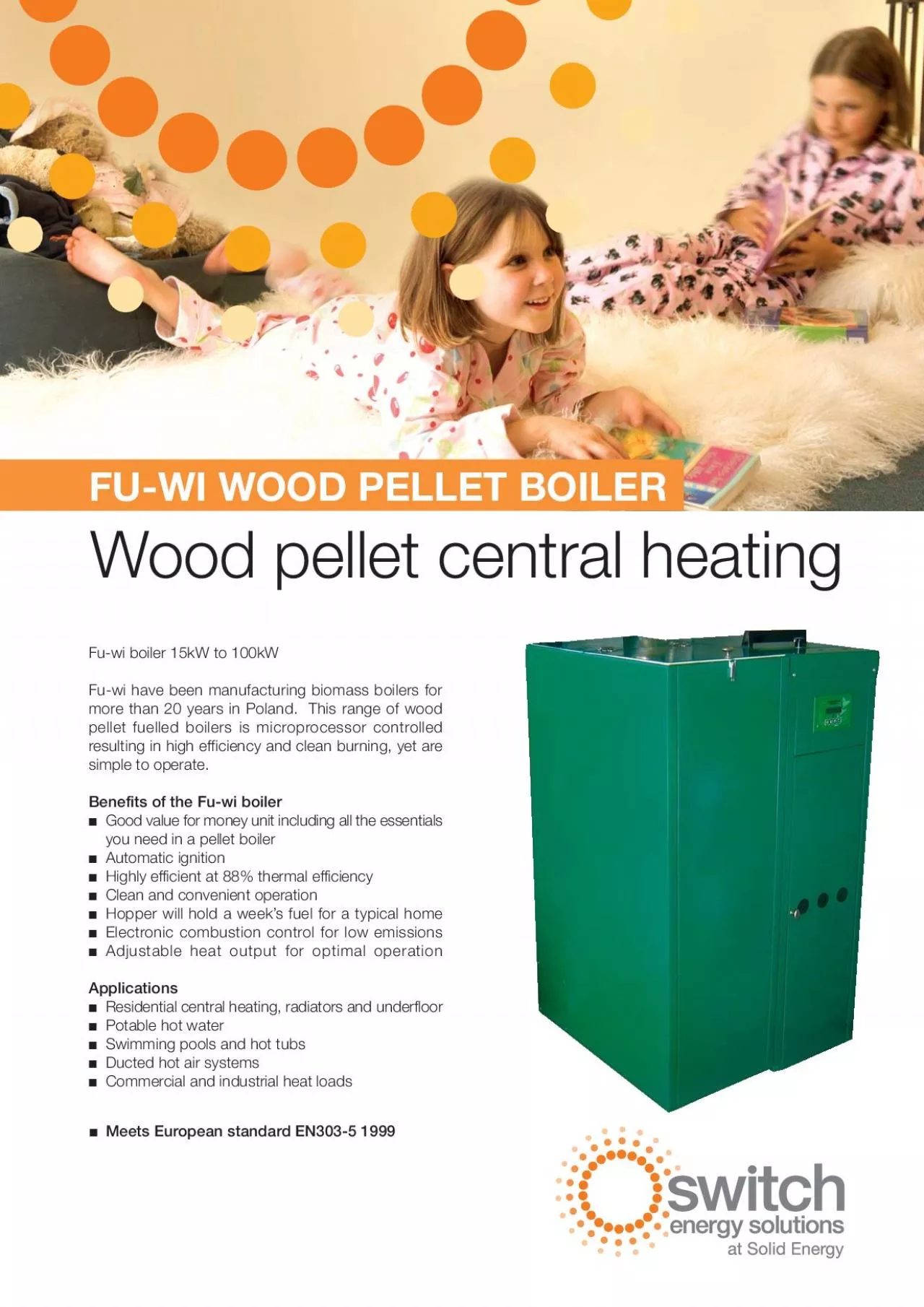 PDF-more than 20 years in Poland This range of woodpellet fuelled boilers