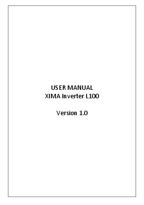 USER MANUAL