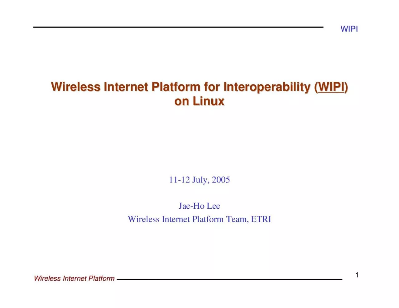 PDF-Wireless Internet PlatformWireless Internet PlatformWireless Internet