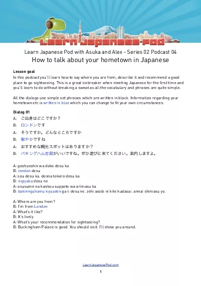 LearnJapanesePodcom