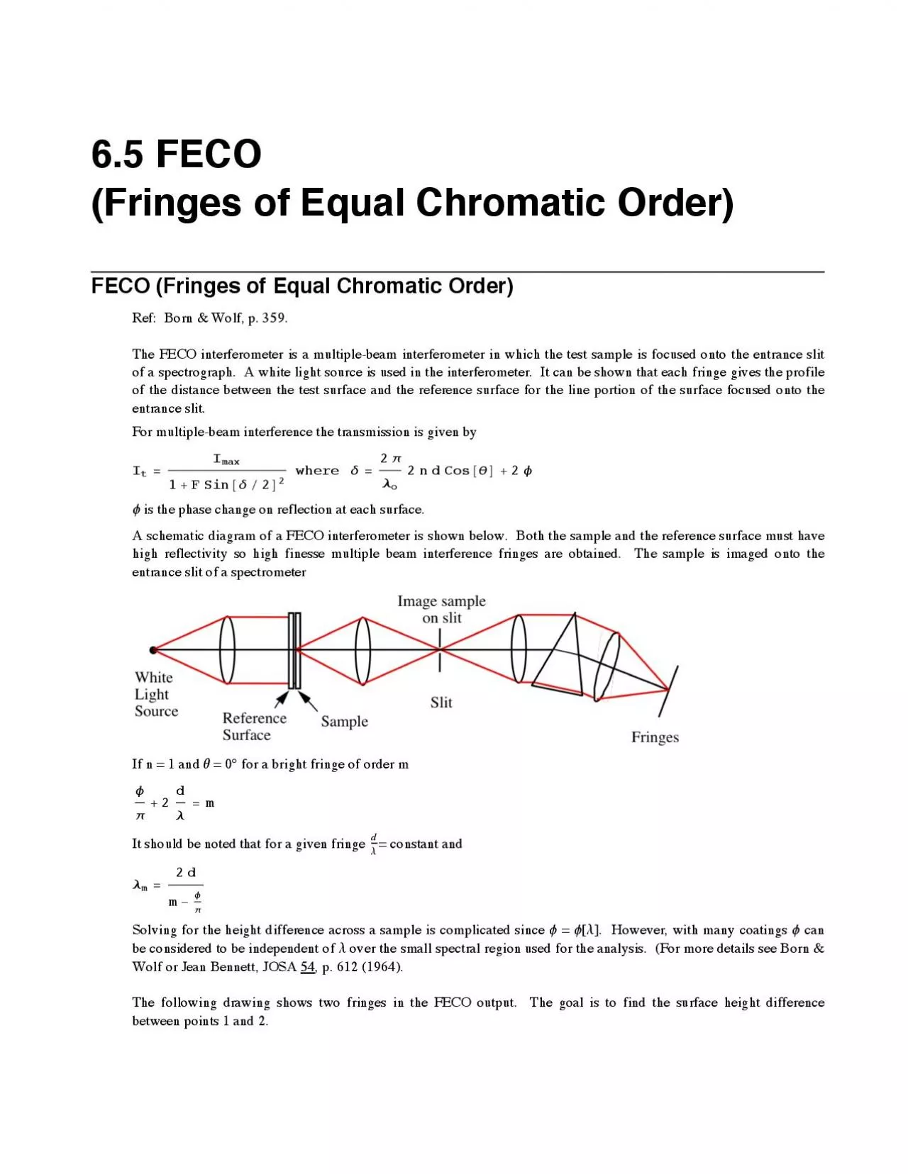 PDF-used in the interferometer It can be shown that each