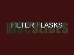 FILTER FLASKS