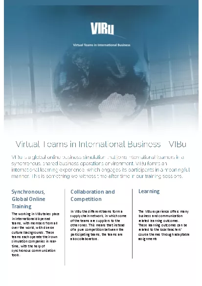 PDF-The working in VIBu takes place