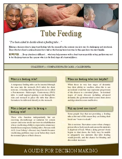 PDF-Tube Feeding