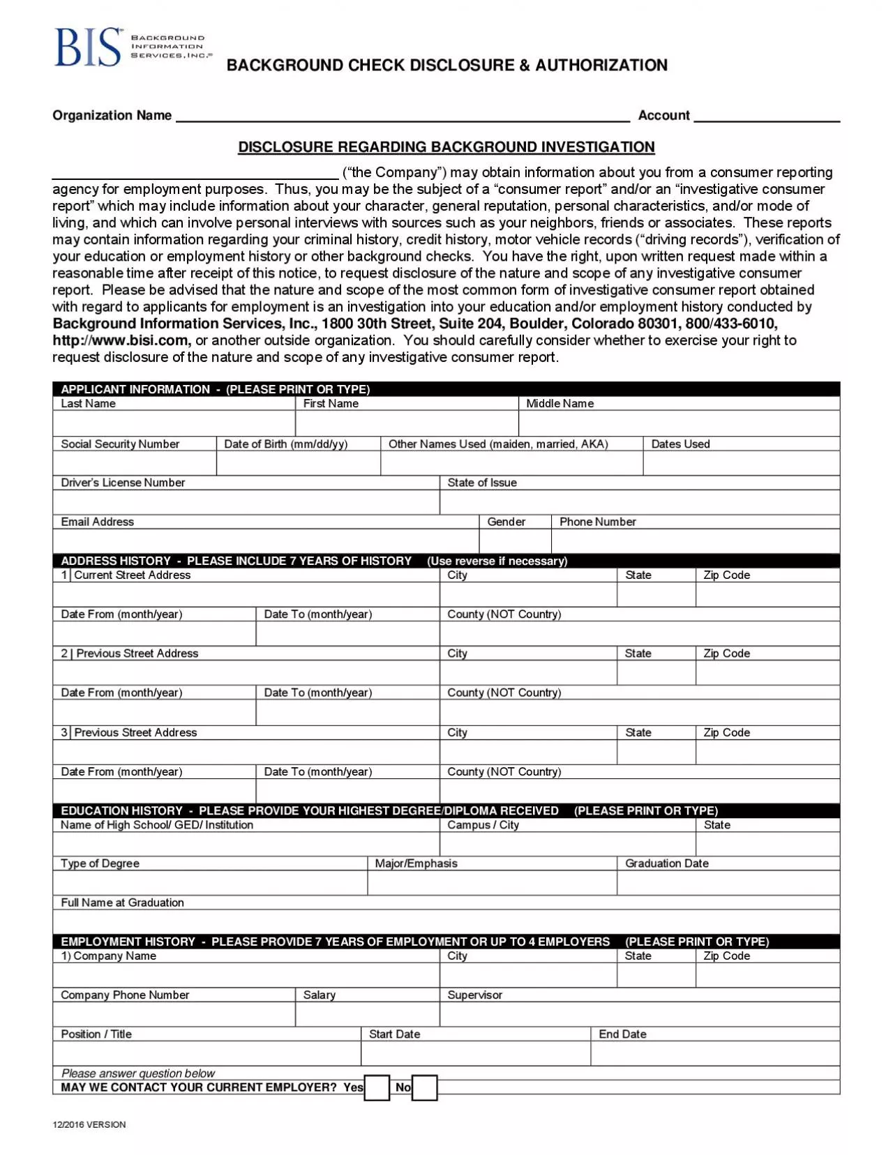 PDF-BACKGROUND CHECK DISCLOSURE AUTHORIZATION122016 VERSION