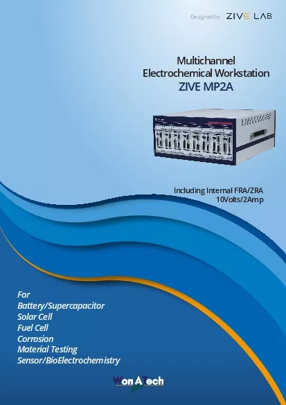 Designed byMultichannelElectrochemical WorkstationZIVE MP2AForBattery