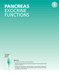 PANCREAS EXOCRINE FUNCTIONS Objectives After studying