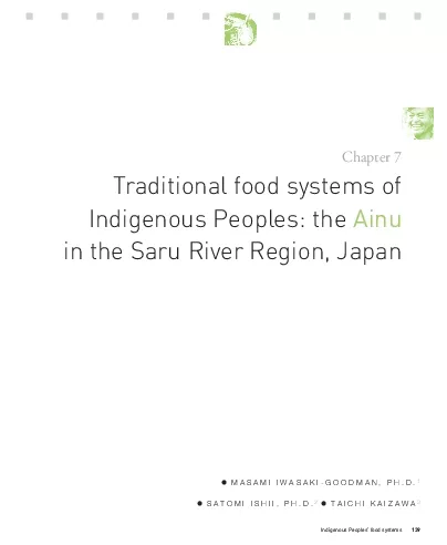 Indigenous Peoples food systems