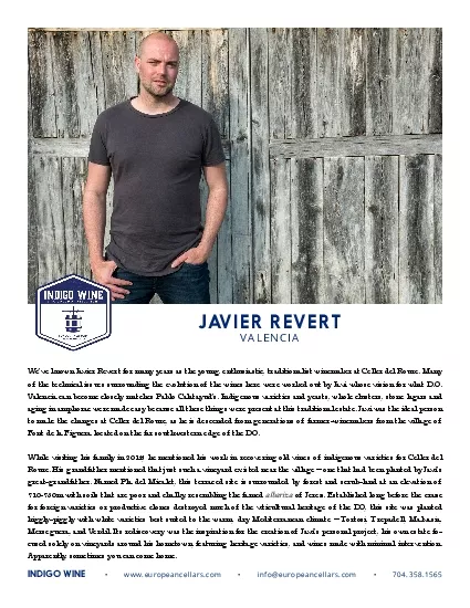 We146ve known Javier Revert for many years as the young enthusiastic t