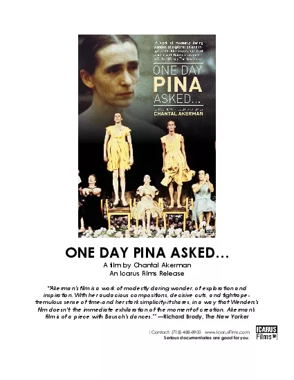 ONE DAY PINA ASKED