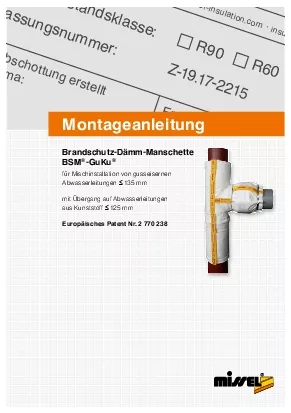 BrandschutzDmmManschette