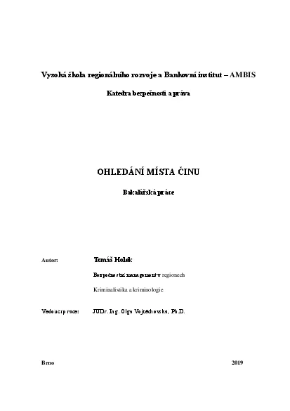 Vysok kola regionlnho rozvoje a Bankovn institut