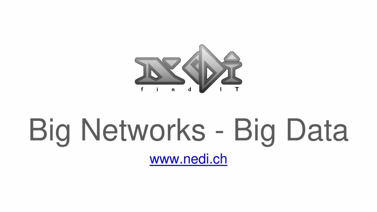 PDF-Big Networks