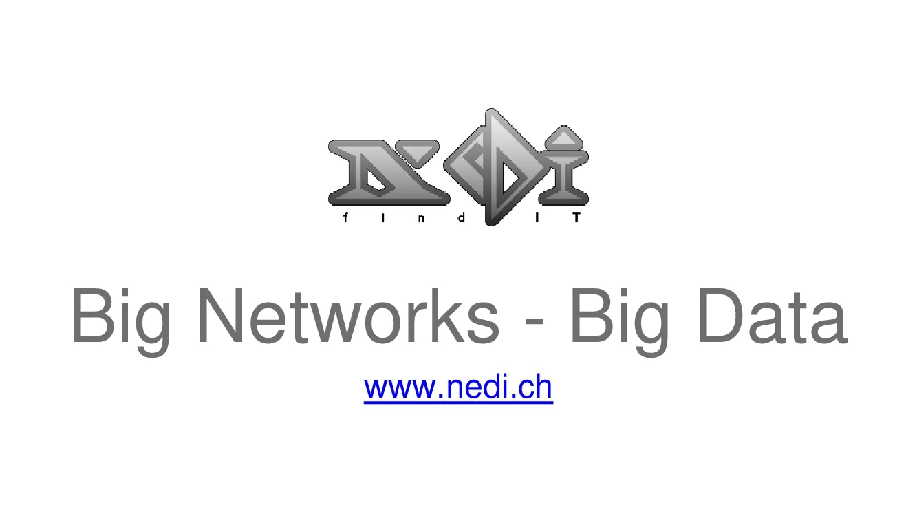 Big Networks